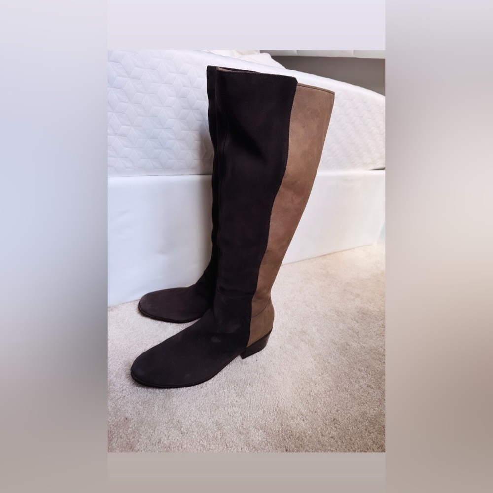 Rockport TruTech Super Comfortable Padded Two-Tone Knee-High Boots